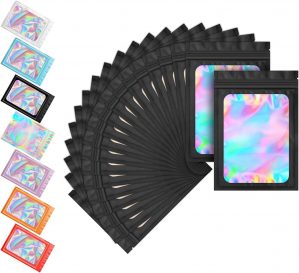 Smell Proof Grip 100P Black Foil Po...