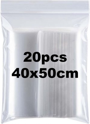 Resealable Clear Plastic Ziplock Ba...