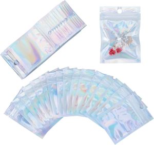 7x10cm Mylar Foil Ziplock Bags, 100...