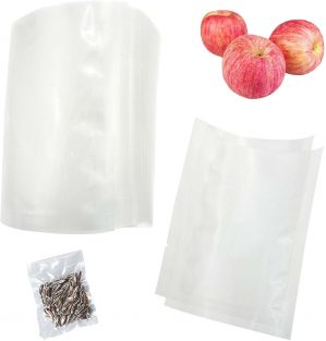 100 PCS 8X12cm Textured Food Vacuum...