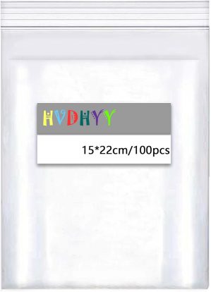 Small Plastic Bags 15 * 22cm 100pcs...