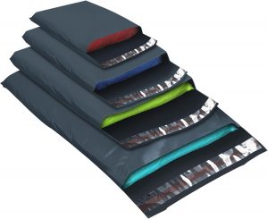 100x Grey Mailing Bags – Mixe...