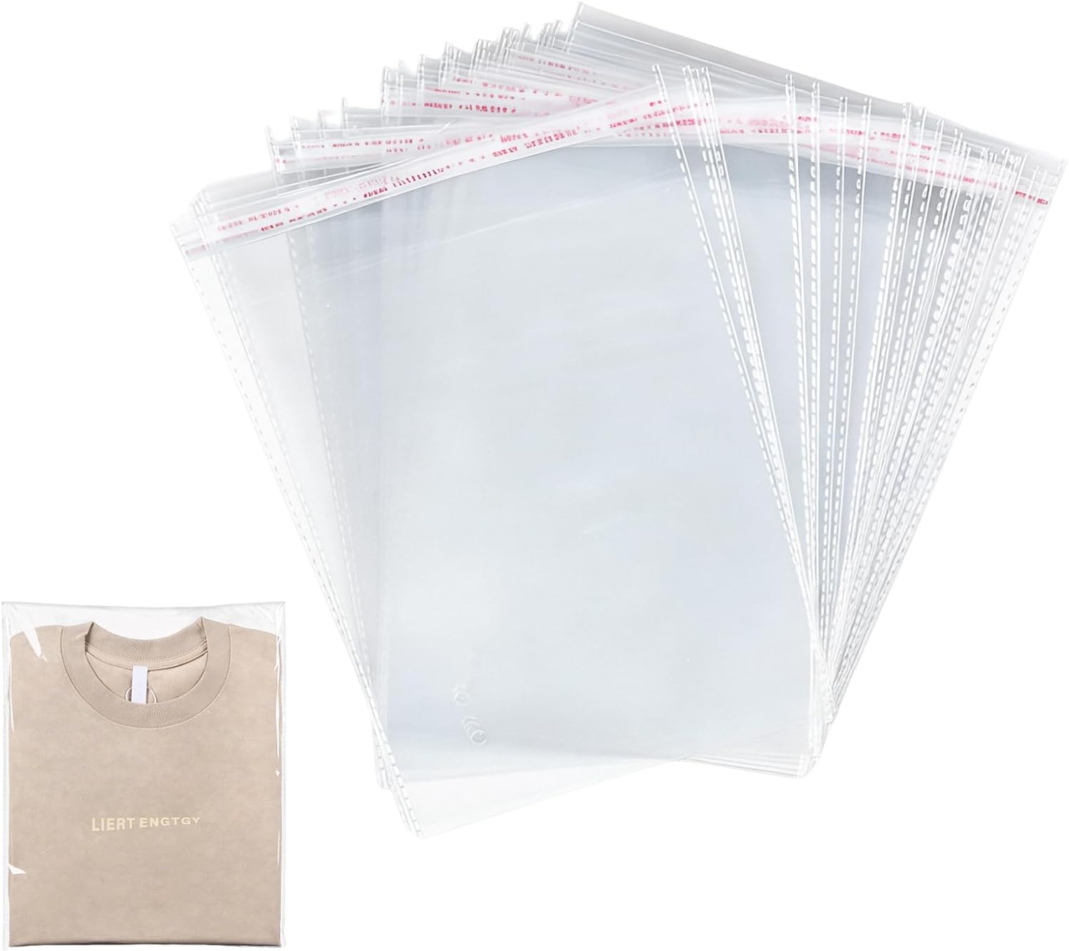 100pcs transparent packages self seal cellophane bags(12x17Inch),opp A3 cellophane bag,cellophane bags large for cookies, candies, gifts, clothes, shoes