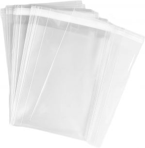 100Pcs 9 x 12 Clear Clear Flat Cell...