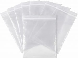 1000 Zip Seal Bags Clear Plastic Zi...