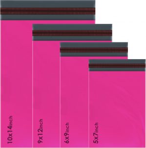 100 Assorted Mixed Hot Pink Mailing...