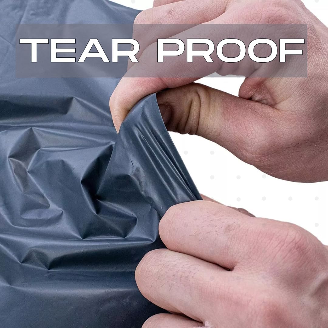 50, Mailing Bags 12x16 Self Seal Grey Mailing Bags | Delivery Bags Plastic Postage Bags, Parcel Bags | Postage Bags for Clothes | Tear Proof Packaging Bags - Image 5