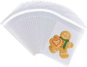 Clear Plastic Cellophane Self-adhes...