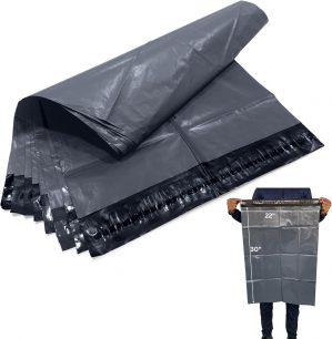 JeeJaan® 10 Pcs of Large Grey Post...