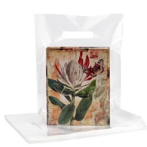 POPGIFTU Clear Plastic Carrier Bags...