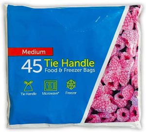 FOOD Tie Handle Resealable Sandwich...