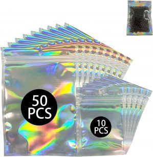 elook 60 PCS Smell Proof Bag, Resea...