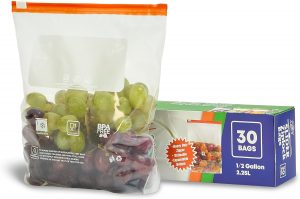 Medium Slider Ziplock Bags (30pcs, ...