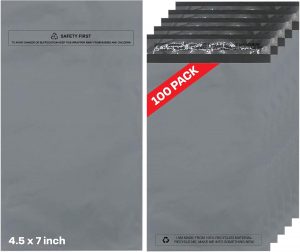 100-Pack Parcel Bags, Postage Bags,...