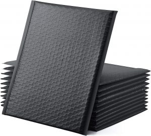 30 Pack Poly Bubble Mailers A4 Blac...