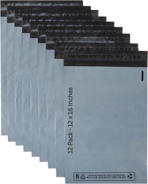 DVIVA12 Grey Postage Parcel Bags 12...