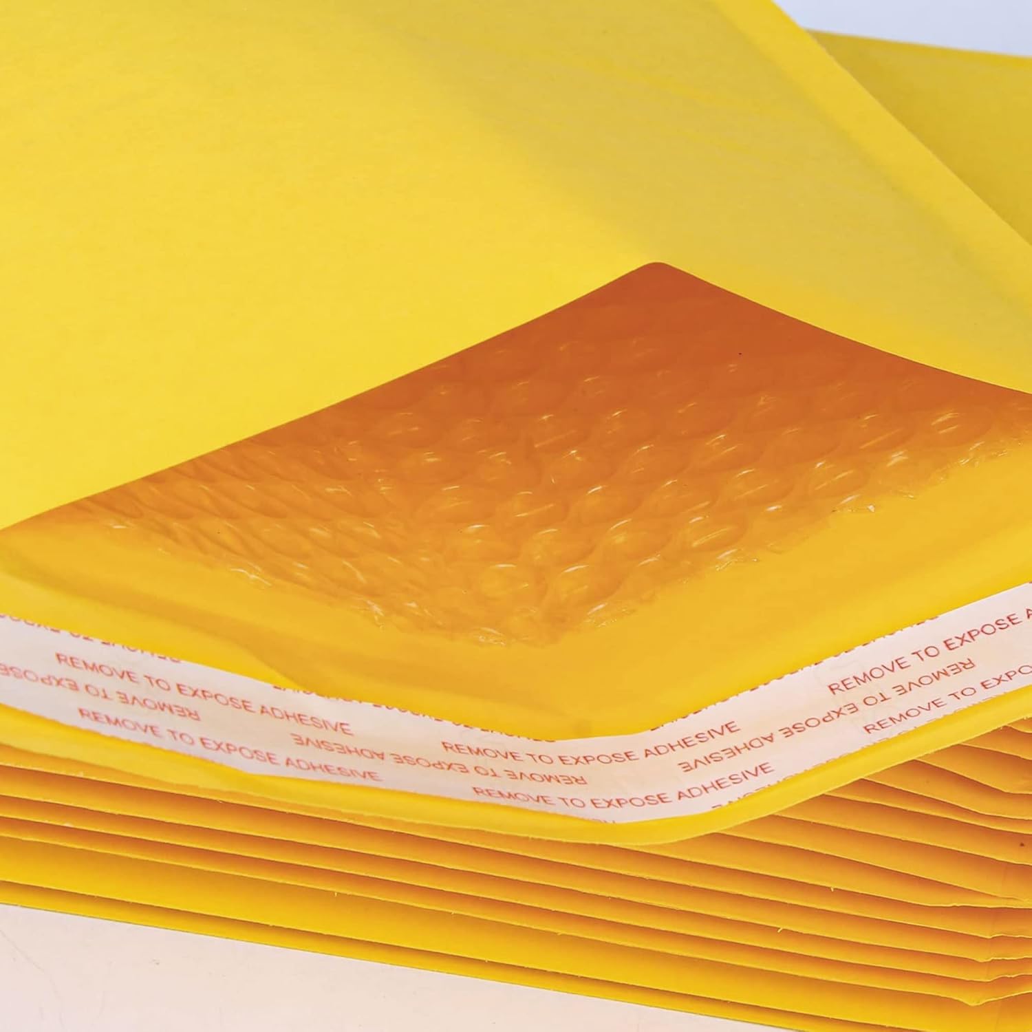 A4 Padded Envelopes, 10x Gold Padded Bubble Envelopes for Packaging Postage Peel & Seal Shipping Bag Mailers Postal Wrap 10 Pack - Image 6