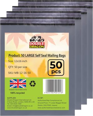 Double Dragon 50-Pack 12″x16&...