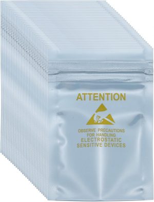 sourcing map 100 Pcs Anti Static Ba...