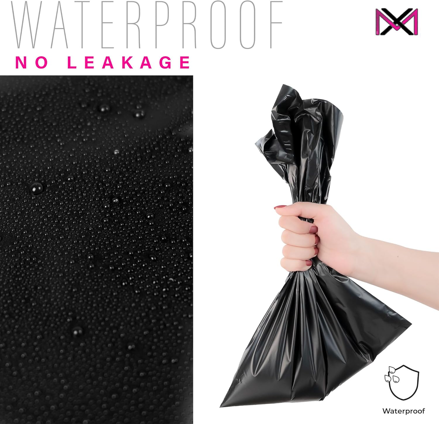 Postage Bags for Clothes - Pack of 30 - Black -12x16 inch Parcel Mailers for Posting Clothes - Self Seal Postal and Packaging PolyBags - Tear Resistant Mailing and Shipping Bags - Image 7