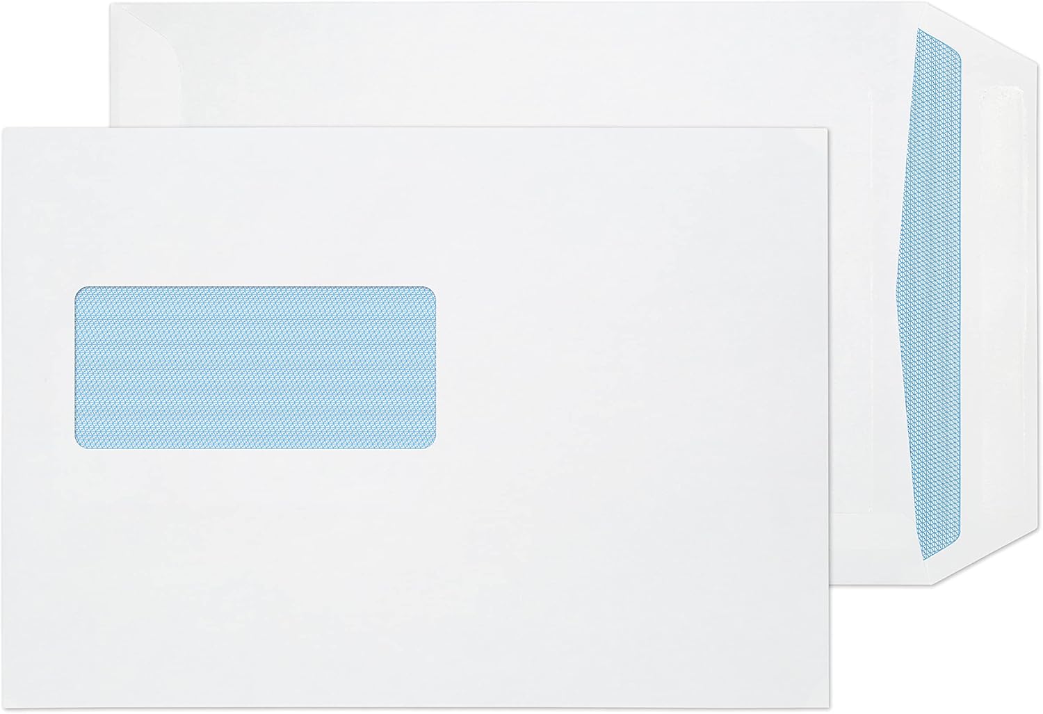 Blake Purely Everyday 90 gsm C5 229 x 162 mm Pocket Self Seal Window Envelopes (12084) White - Pack of 500