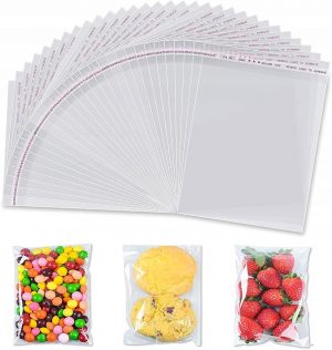 300PCS Clear Cellophane Bags (3.5&#...