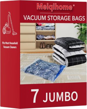 Vacuum Storage Bags 7 Jumbo, Space ...