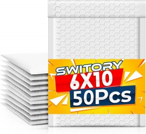 Switory 50pcs Padded Envelopes15.3c...