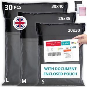 30 Postage Bags for Clothes Vinted ...