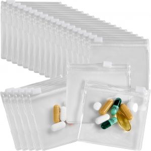 Zippered Pill Pouch Bags – 24...