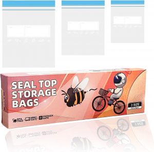 70P BPA-Free Ziplock Bags Zip Seal ...