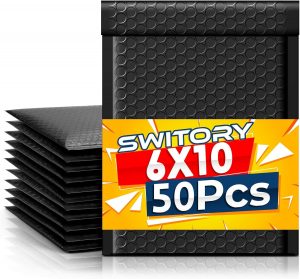 Switory 50pcs Padded Envelopes A5 B...
