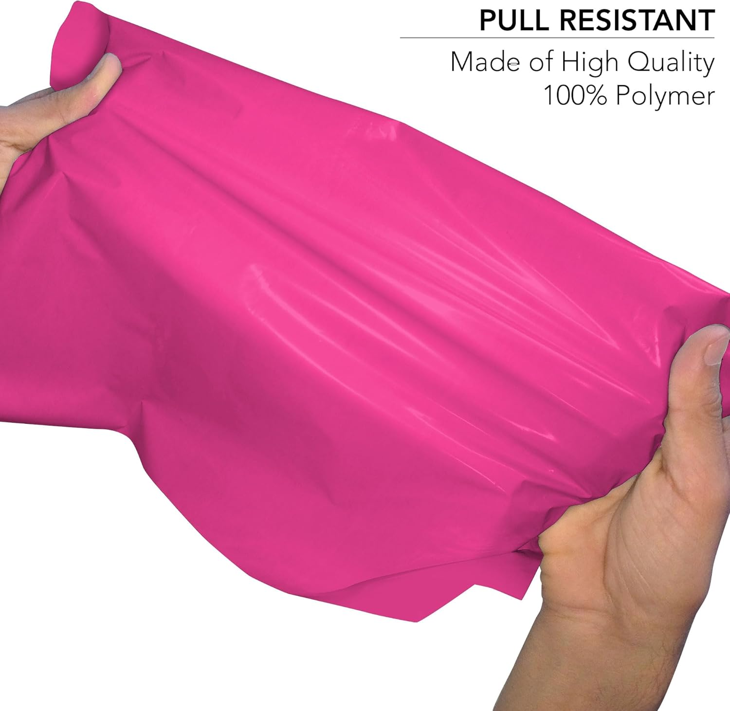 50 Mailing Bag Hot Pink Mailing Poly Postal Self Seal Bags, iSOUL Small 10 x 14 Inch Postage Packaging Assorted Mailers Posting Shipping Post Parcels Package Bags - Image 4