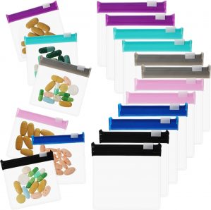 12PCS Medicine Bag for Travelling, ...