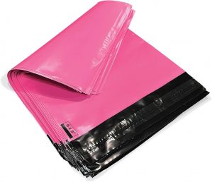 JeeJaan® 100 Small Pink Mailing Ba...