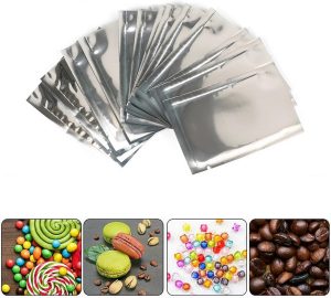IIF 100PCS Smell Proof Mylar Alumin...