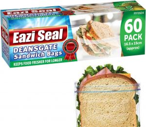 Zip Lock Sandwich Bags Freezer Food...