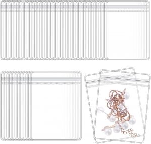 70 Pcs Anti Tarnish Jewelry Bags Cl...