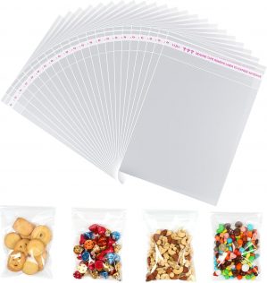 Cellophane Bags, 300pcs 5X7 Inches ...