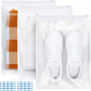 Reusable Zip Lock Bags, 30pcs 40x30...