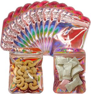 50 PCS Cellophane Bags, 10.5×15cm ...