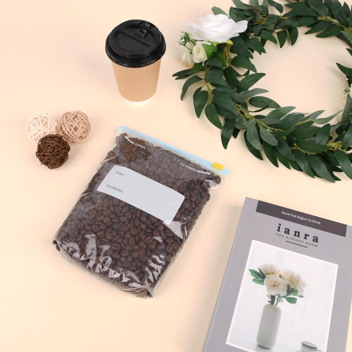 70PCS Zip Lock Food Storage Freezer Bags, TAIYUNWEI Reusable Sandwich Bags with Expandable Bottom-Freezer&Microwave Safe-Resealable for Sanwich, Fruit, Snack, Veggie, Grain, Meat (70PCS-3 Size(S/M/L)) - Image 6