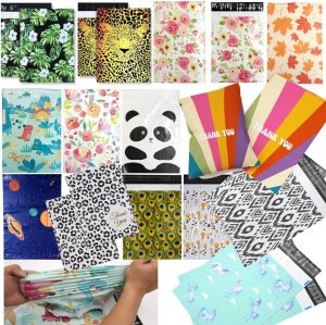 50x Designer Poly Mailer Bag Mailin...