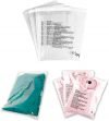 100 Pcs Clear Plastic Self Seal Gar...