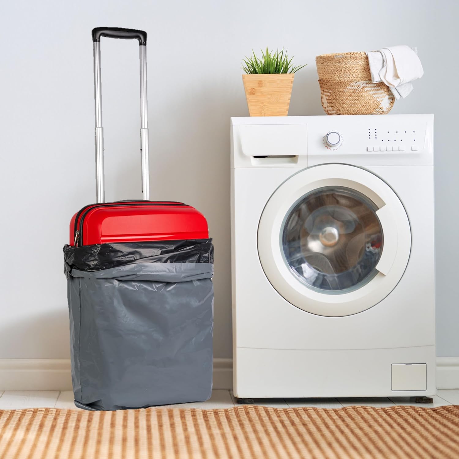 5 Large Postage Bags 24"x 36" Extra Strong Polythene Grey Mail Envelopes for Packaging Clothes Parcel Self Seal Storage Bags - Image 3