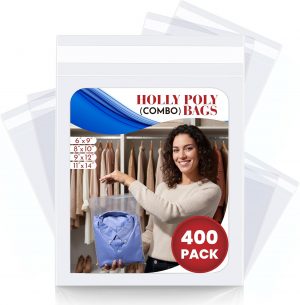 Clear Plastic Bags – 400 Plas...