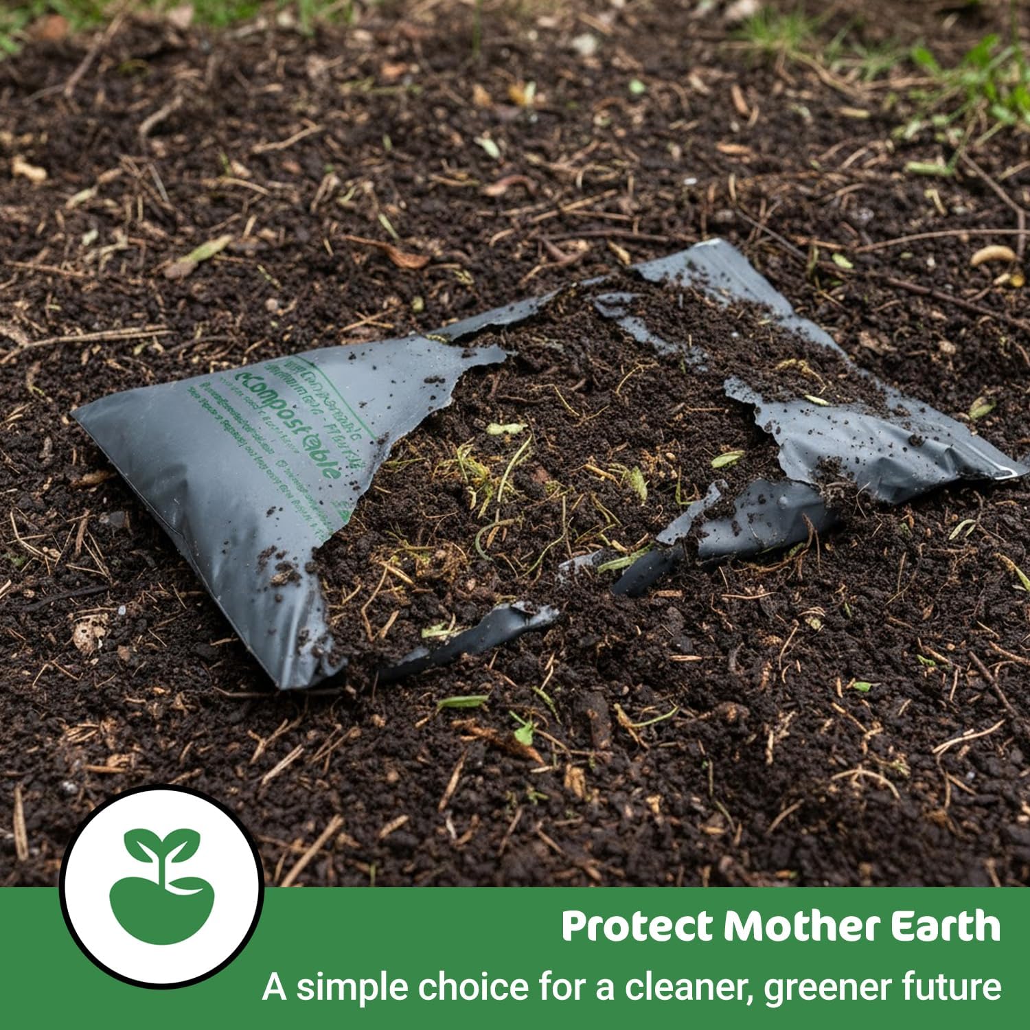 Parcel Bags 25 Pack, 5x7 Compostable Eco-Friendly Biodegradable Poly Mailers with Self Seal Adhesive Strong, Waterproof, Tamper Proof Packaging Bags for Shipping & Couriers - Image 5