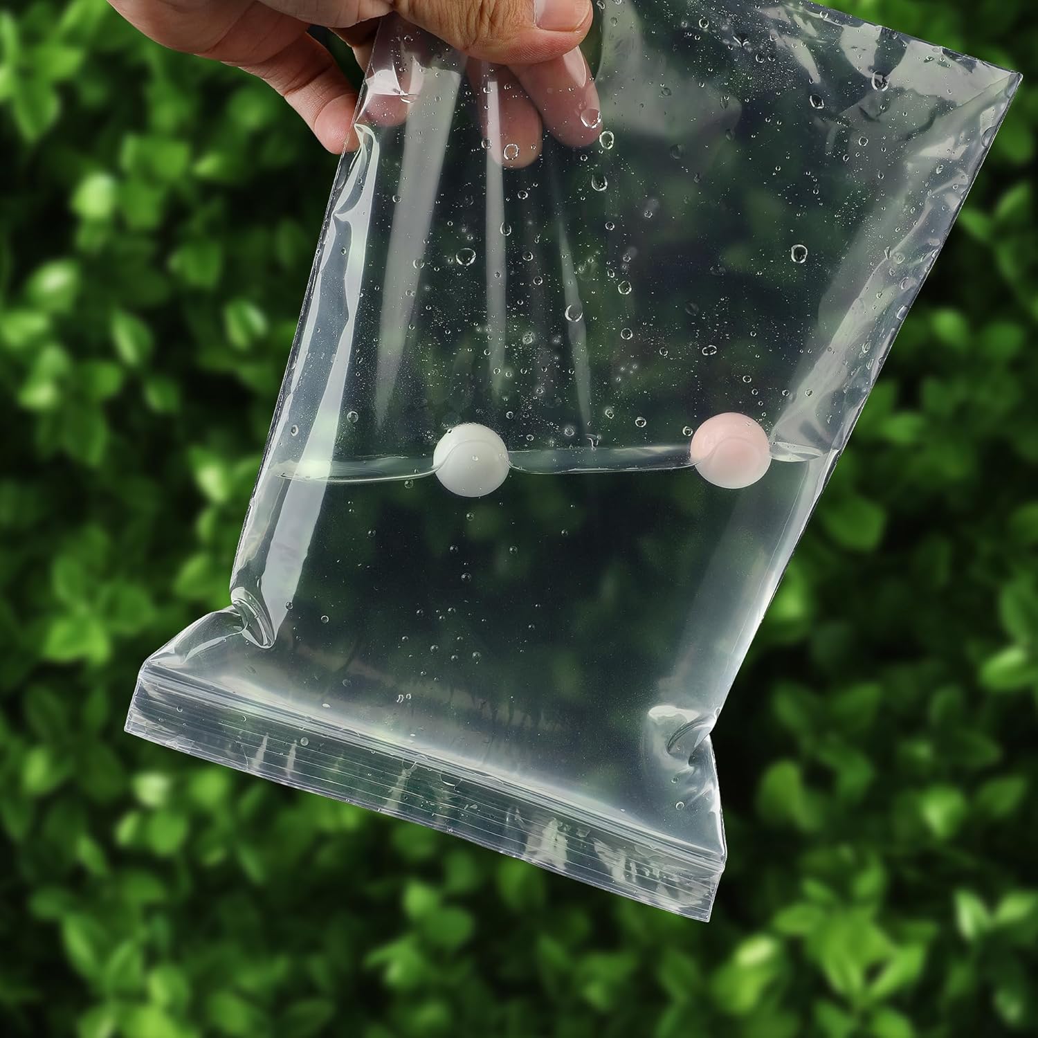 Small plastic Grip Seal Bags,100PCS Reusable Clear Sealable Seal Bags Ziplock Bags Thickening Reusable Mini Sealed Bag Zip Locked Bag for Kitchen Biscuits Nuts Jewelry (2"x 2.8"(5x7cm)) - Image 4