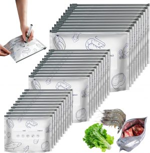 30PCS Aluminum Foil Fresh-Keeping B...
