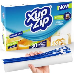 XupZip 4.55L Slider Freezer Bags wi...